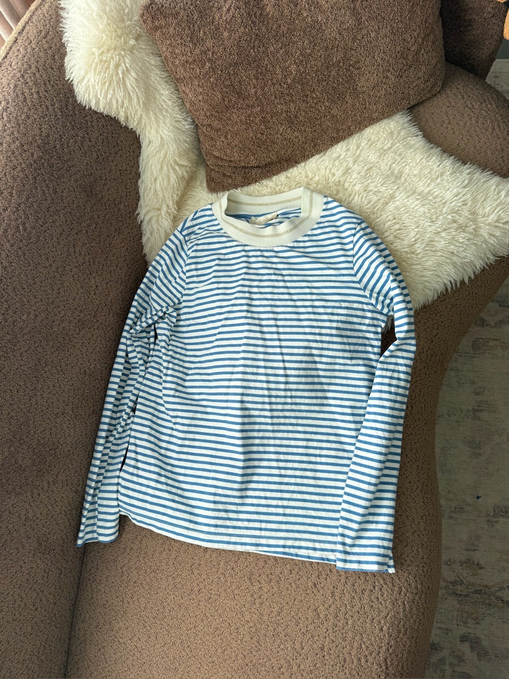 Momonì Striped Long Sleeve Top